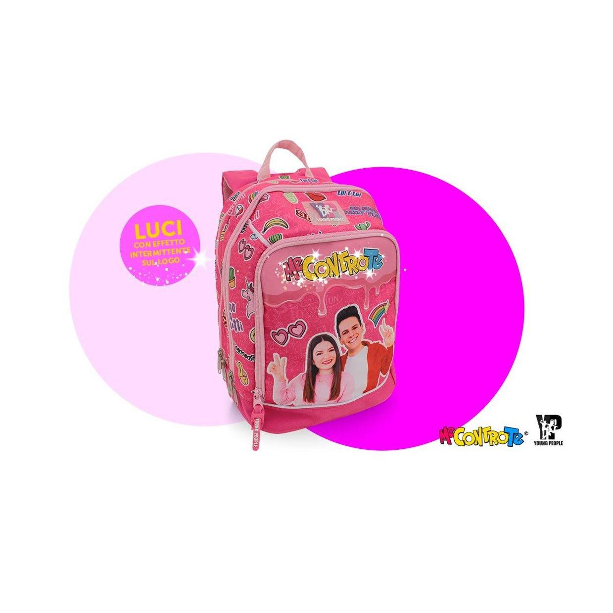 Zaino Me contro Te Rosa | Shop | Cartoleria Scarabocchio